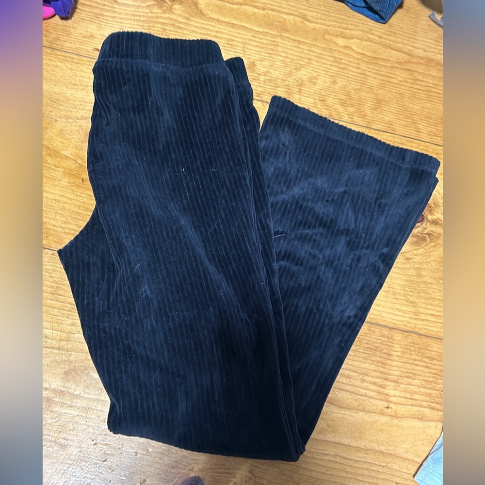 girls corduroy pull on pants